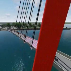 PUPR Banggai Siapkan Konsep Awal Pembangunan Jembatan Teluk Lalong Luwuk