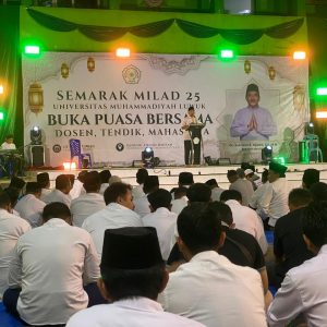 Milad 25 Unismuh Luwuk Banggai Berlangsung Penuh Keakraban