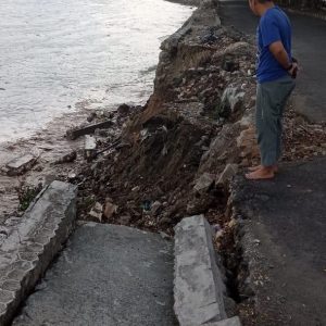 Kadis PUPR Banggai Sikapi Sorotan Terhadap Abrasi Jalan RE Martadinata: Tahun Ini Perencanaan