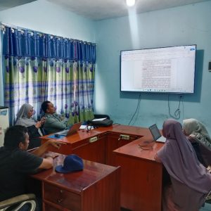 Prodi Ilmu Komunikasi FISIP Unismuh Luwuk Siapkan Dokumen Persyaratan Akreditasi