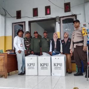 Ratusan Personel Polisi Amankan Tahapan Pencoblosan PSU Pilkada Banggai