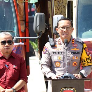 Distribusi Logistik PSU Pilkada Banggai ke Kecamatan Toili dan Simpang Raya Dikawal Ketat