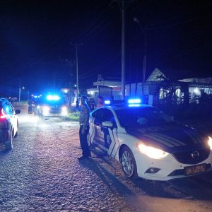 Pasca Pleno PSU Pilkada Banggai, TNI, Polri dan Brimob Gelar Patroli Skala Besar