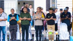 Kapolres Banggai AKBP Putu Hendra Binangkari Dampingi Dansat Brimob Polda Sulteng Buka Gashuku dan Ujian INKANAS Zona V