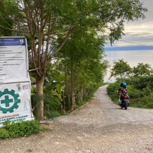 PUPR Banggai Alokasikan Anggaran untuk 58 Paket Kegiatan Peningkatan Jalan Lingkungan