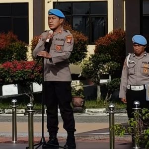 Kasi Propam Polres Banggai Minta Personel Polisi Tingkatkan Disiplin
