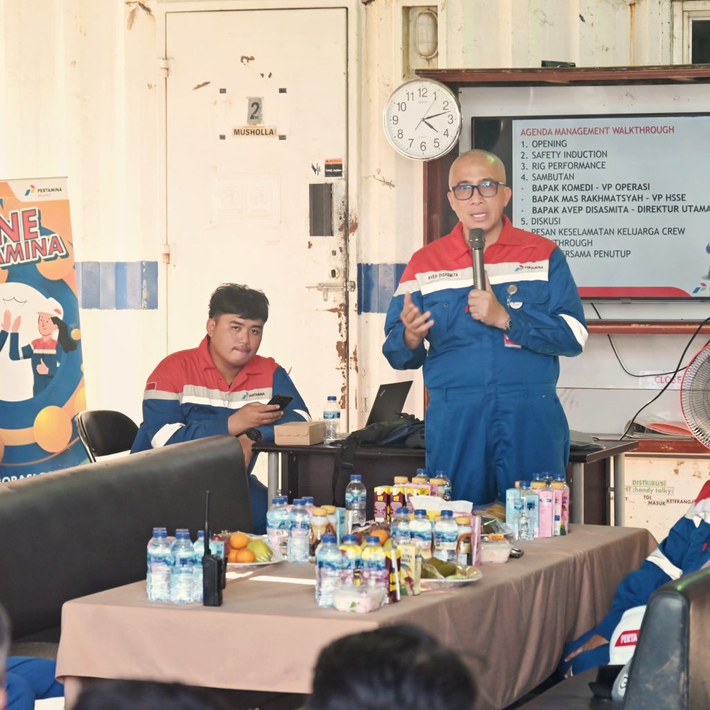 Dirut Pertamina Drilling Lakukan Walkthrough, Tegaskan Fokus pada Keselamatan dan Produktivitas