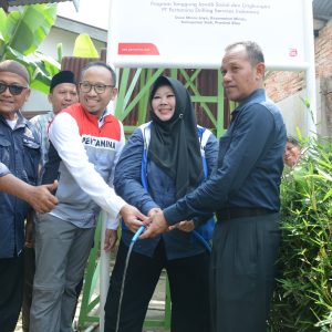 Sumur Bor Pertamina Drilling Bantu Warga Minas Jaya Akses Air Layak