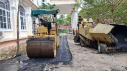 Penataan Halaman Kantor Bappeda Banggai Ditender Ulang