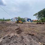 Dukung Aksesibilitas Pelayanan, Proyek Lanskap Kantor Dinsos dan Disdik Banggai Dimulai