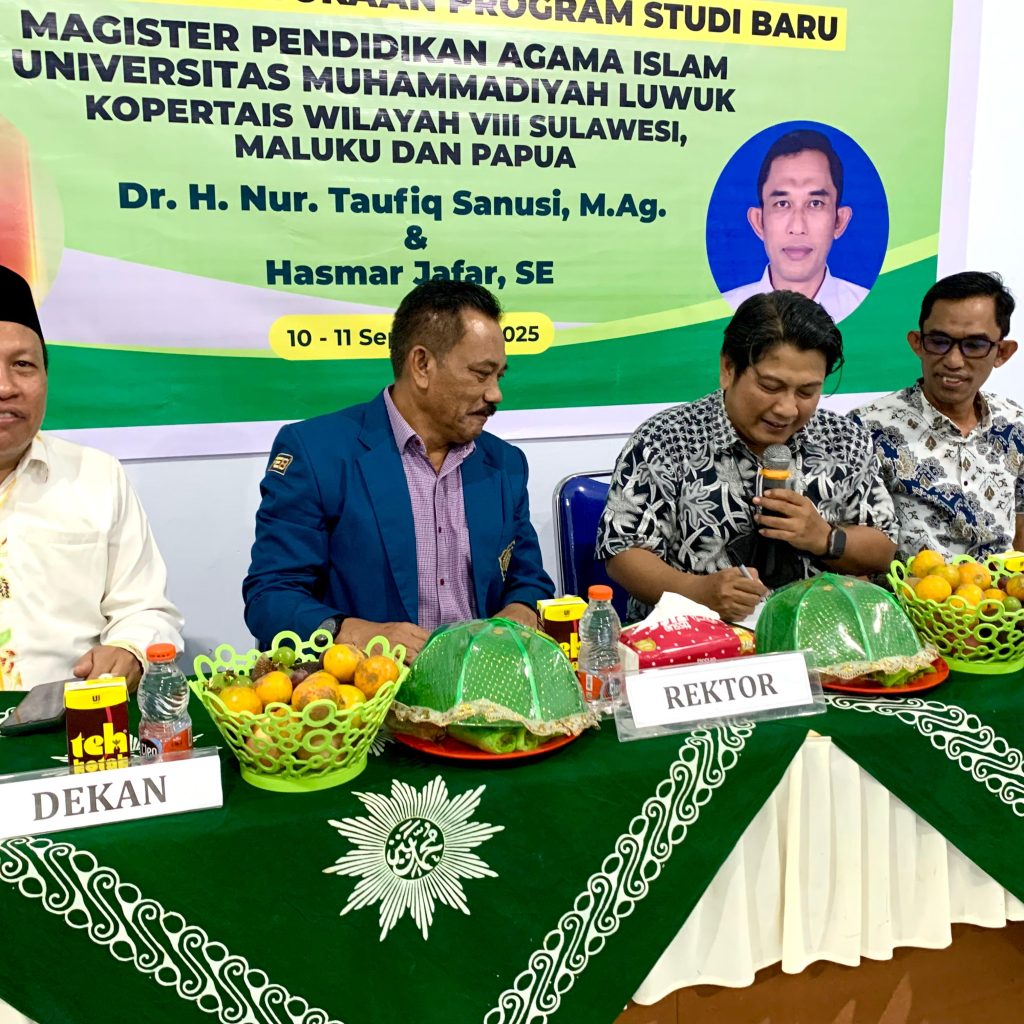 Unismuh Luwuk Banggai Dapat Rekomendasi Kopertais untuk Prodi Magister PAI