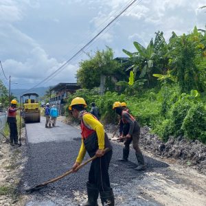 PUPR Banggai Terus Kebut Rehabilitasi Jalan Dalam Kota Luwuk, Termasuk Tiga Ruas di Lumpoknyo dan Bungin Timur
