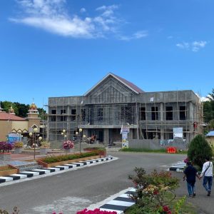 Realisasi Fisik Proyek Gedung SPKT Polres Banggai Capai 50 Persen