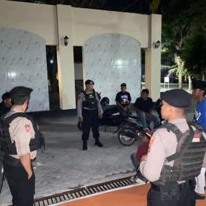 Polres Banggai Patroli Sahur, Jamin Kenyamanan Masyarakat Jalani Ramadan