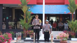 Polres Banggai Pastikan Kesiapan Pengamanan Lebaran Lewat Apel Gelar Pasukan