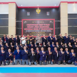 Kapolres Banggai Resmi Tutup Penataran dan Ujian Wasit Juri Nasional Inkanas Zona V